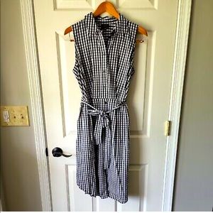 FINAL SALE: Gingham print dress